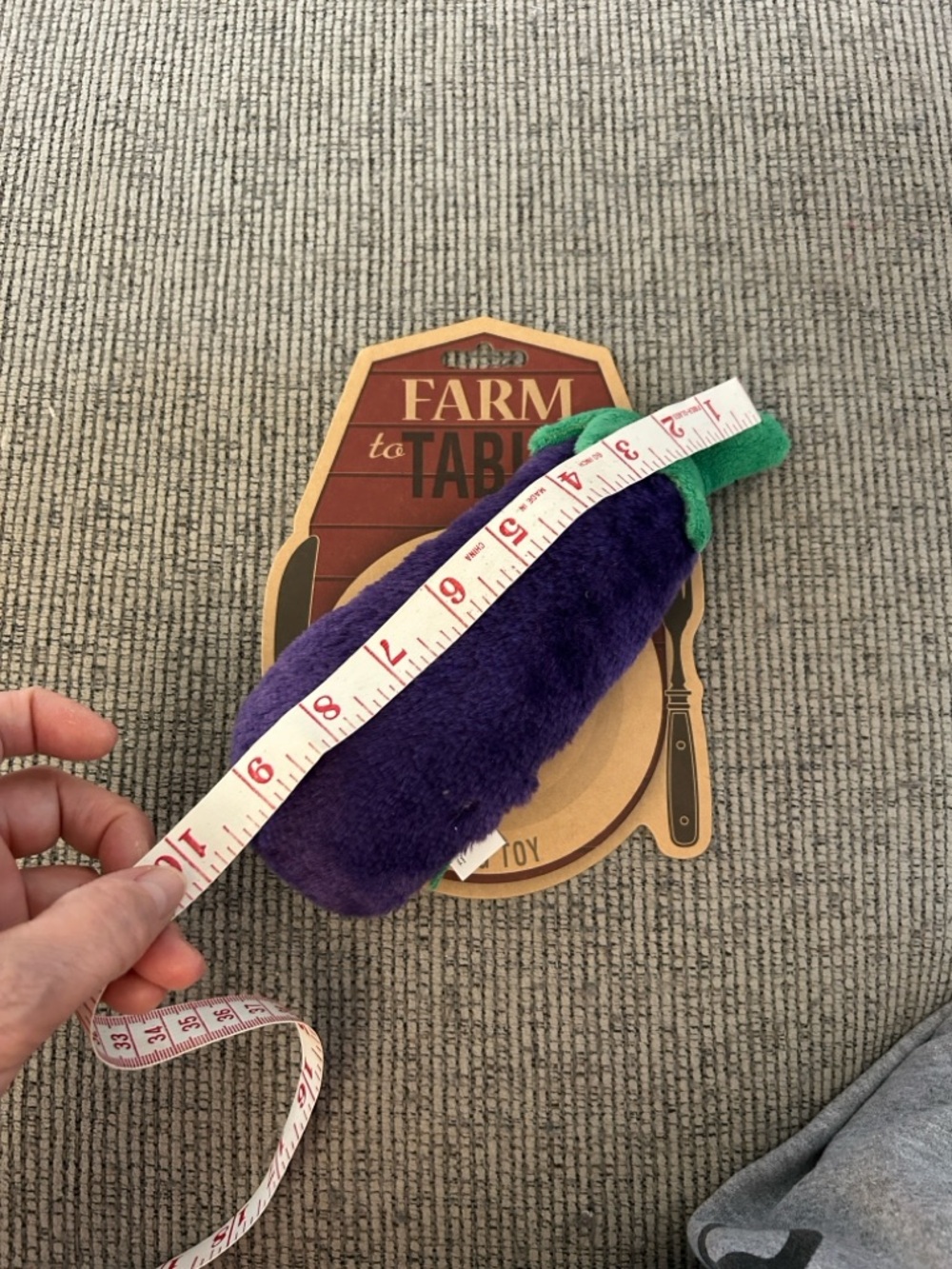 Veggie dog toys NEW mushroom, eggplant, Pepper plush toys - Picture 9 of 11